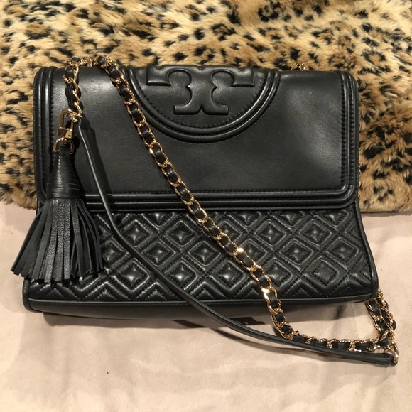 Tory Burch Handbags - Tory Burch Fleming Convertible Bag -largest size